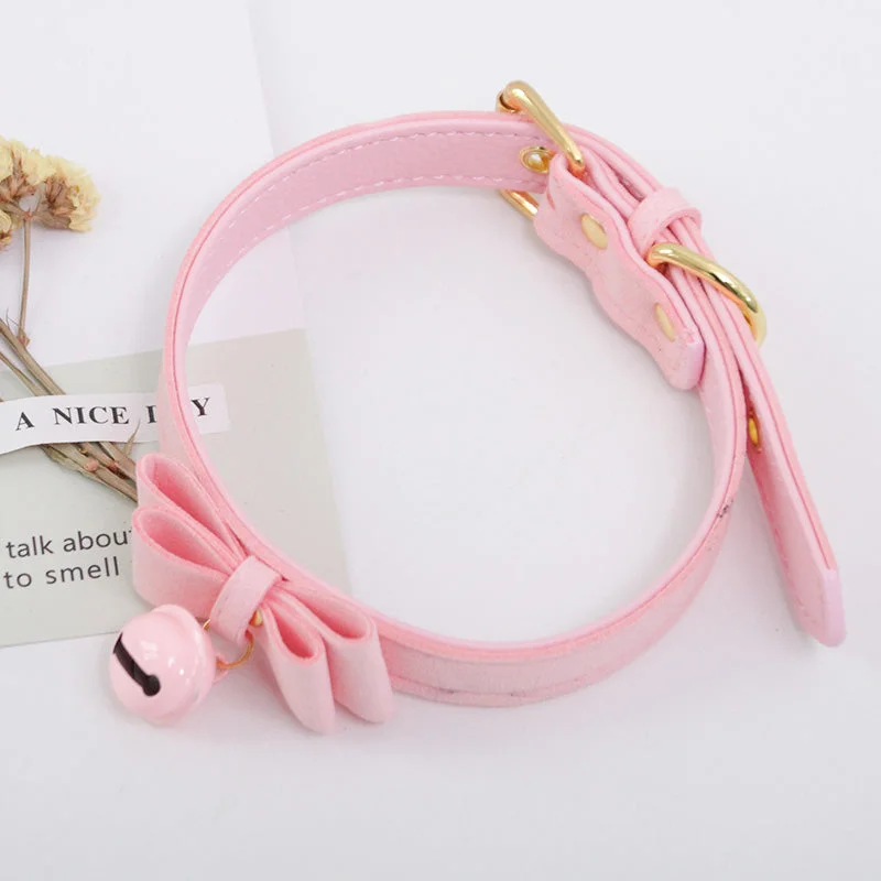 pink + leash