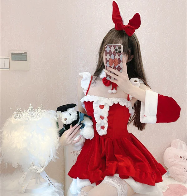 Quick Sale Cute Christmas Dress Suit yv31301