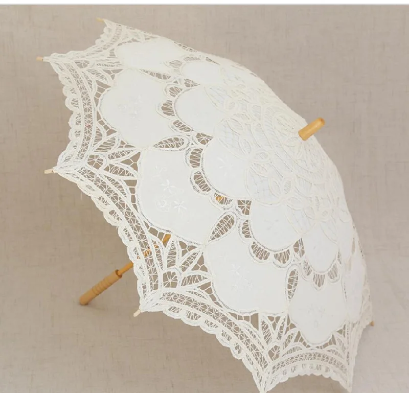 Stock Up and Save Lace Umbrella Accessories For Wedding Bridal Shower Umbrella for Bride/Bridesmaid Stock Up and Save Lace Umbrella Accessories For Wedding Bridal Shower Umbrella for Bride/Bridesmaid