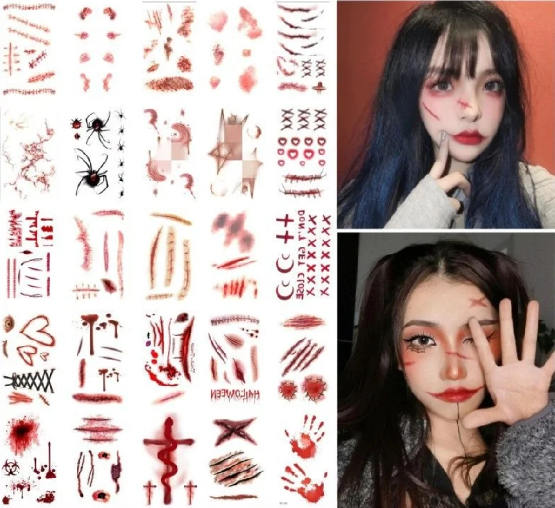 B knife scar 30 pieces