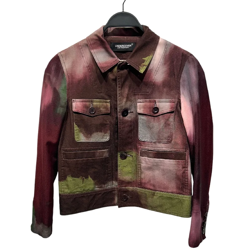 Early Access UNDERCOVER/Denim Jkt/1/Cotton/PPL/All Over Print/UC1A1204