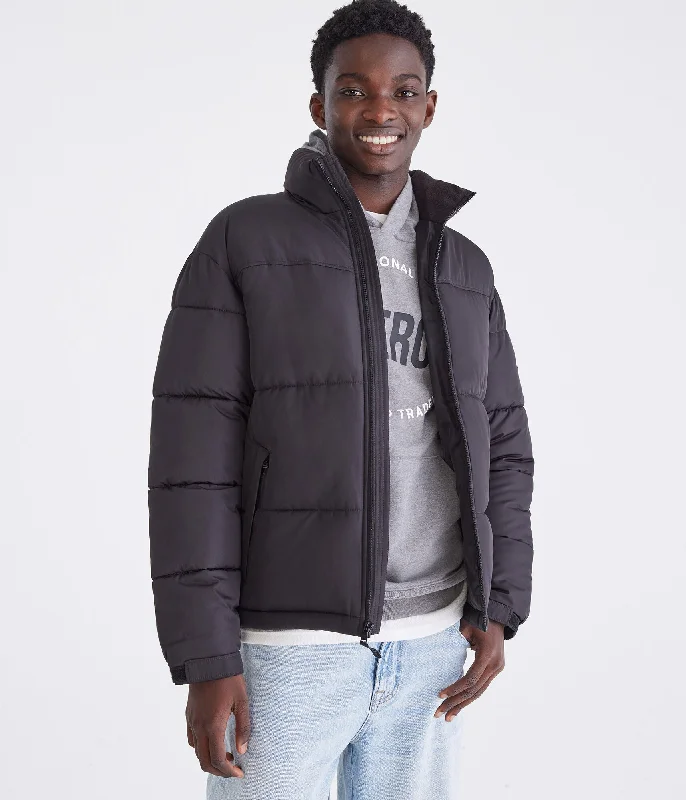 Aeropostale Heavyweight Quilted Puffer Jacket