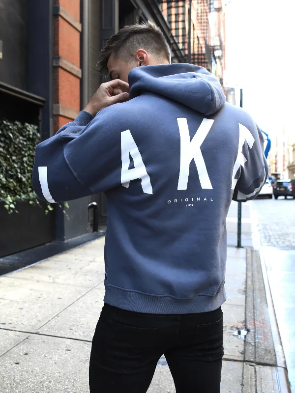 Best Bargains Idris Oversized Hoodie - Blue