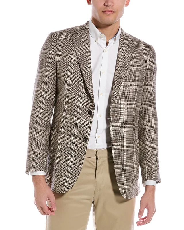 Brioni Wool, Silk, & Linen-Blend Blazer