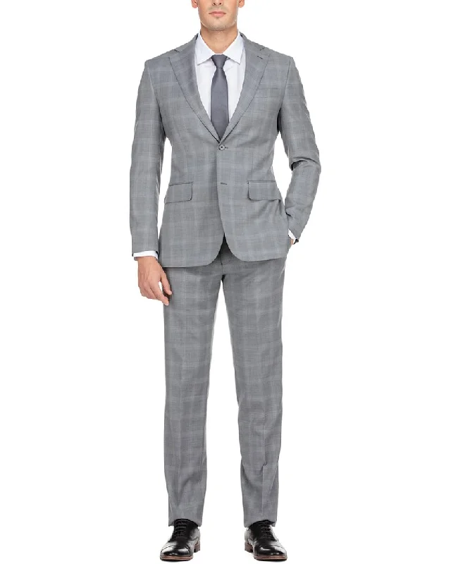 Super Savings English Laundry 2pc Wool-Blend Suit