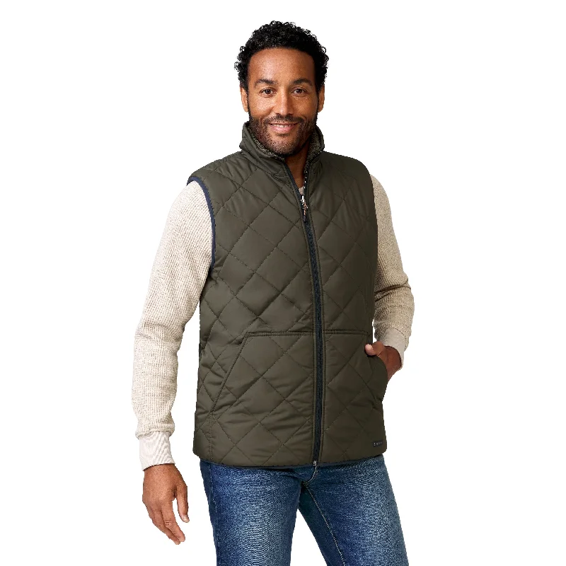 Men's Atlas Quilted Reversible Sherpa Vest