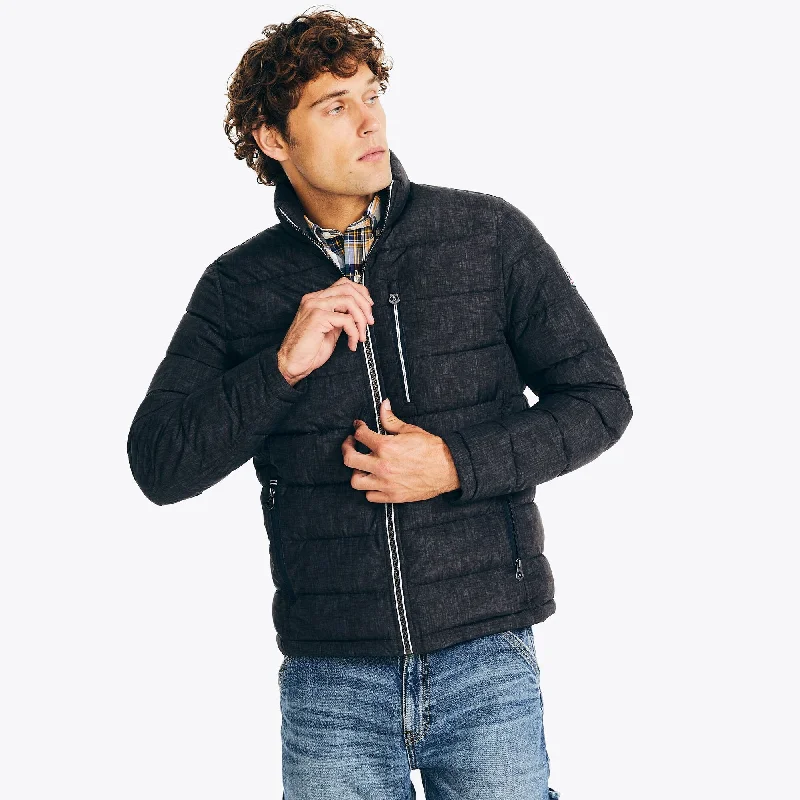 Nautica Mens Sustainably Crafted Full-Zip Jacket