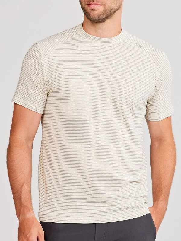 Carrollton Fitness T-Shirt - Mini Stripe