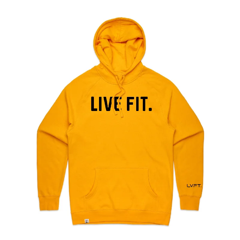 Classic Live Fit Hoodie - Gold