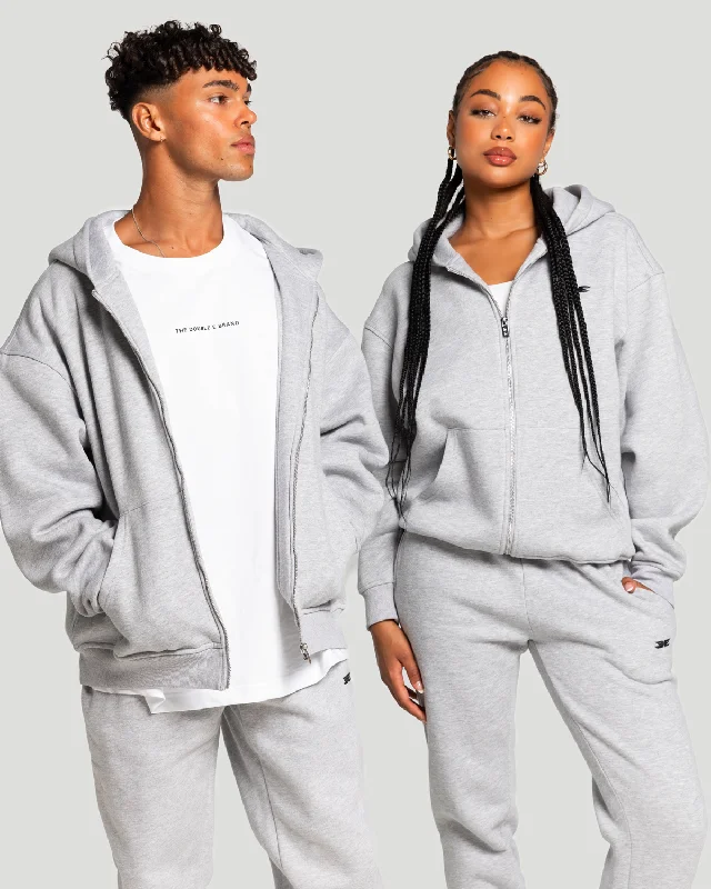 Closeout Classic Zip Through - Grey