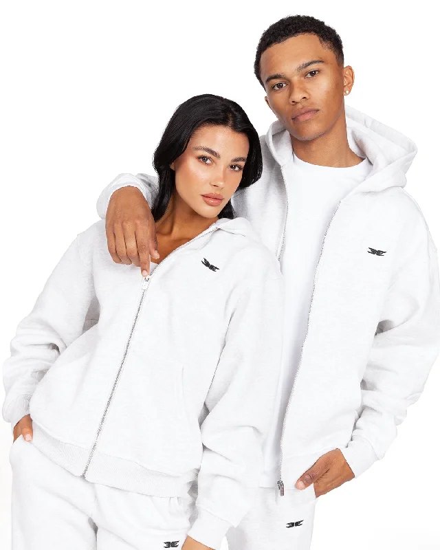 Buy Now Classic Zip Through - Polar Grey