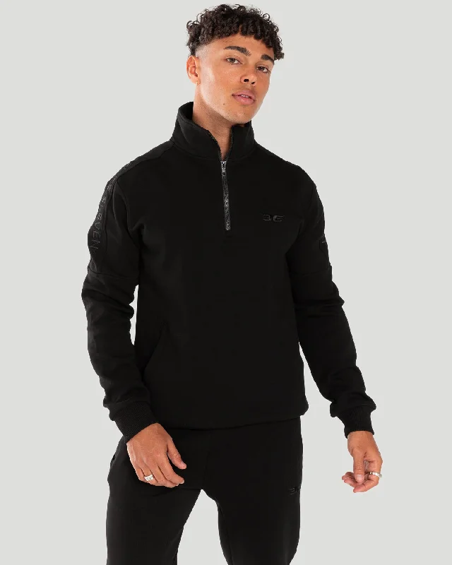 Online Specials Division 1/4 Zip - Black
