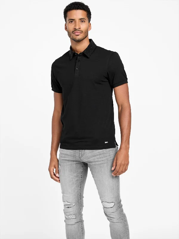 Doorbuster Deal Eco Kaisen Embellished Polo