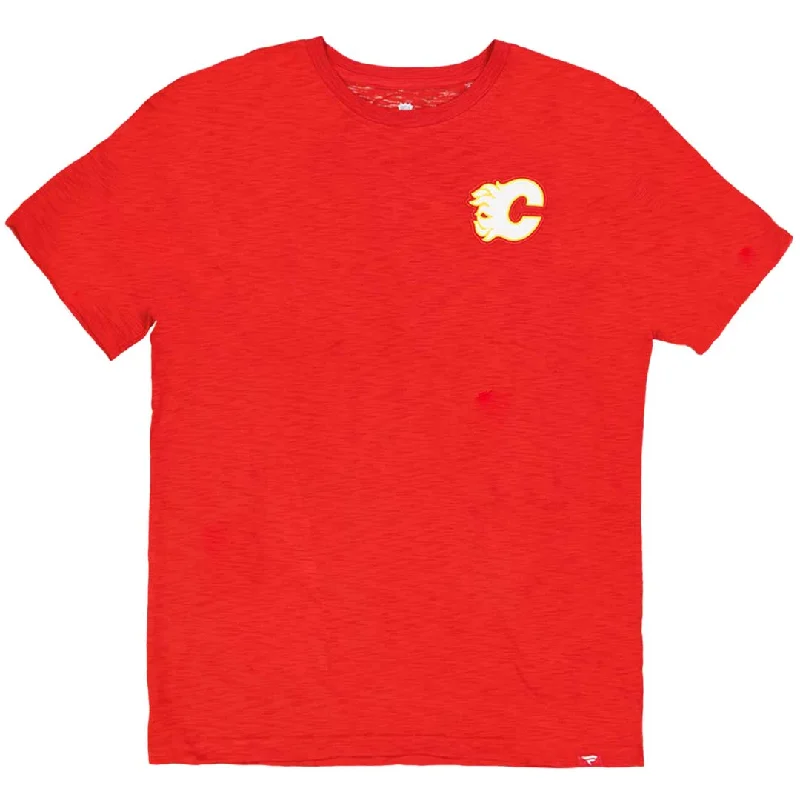 Special Savings Fanatics - Men's Calgary Flames Short Sleeve T-Shirt (00ER 0484 2C 06E)