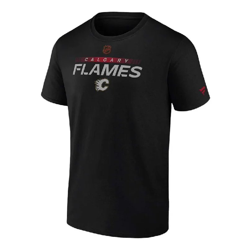 New Arrival Fanatics - Men's Calgary Flames Short Sleeve T-Shirt (MA86 127A 2C 05D)