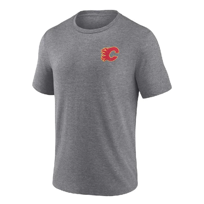 Holiday Sale Fanatics - Men's Calgary Flames Short Sleeve T-Shirt (QF14 171B VCF 069)
