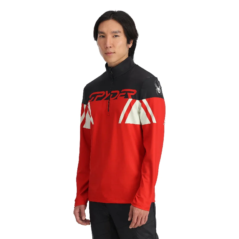 Mens Podium Half Zip - Spyder Red