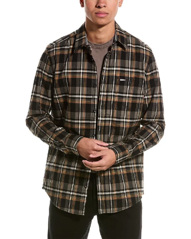 Weekend Deal Point Zero Light Brush Flannel Shirt