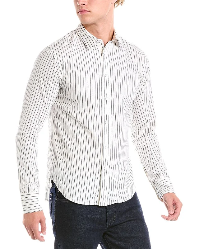 rag & bone Fit 2 Stripe Engineered Shirt