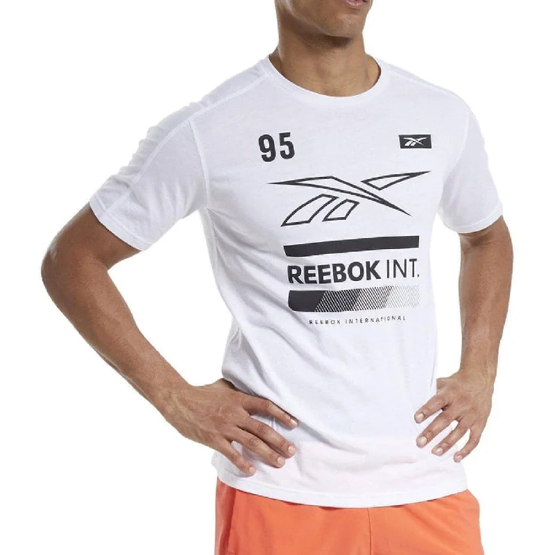 Super Bargain Reebok Speedwick Move Short Sleeve Mens Training Top - White