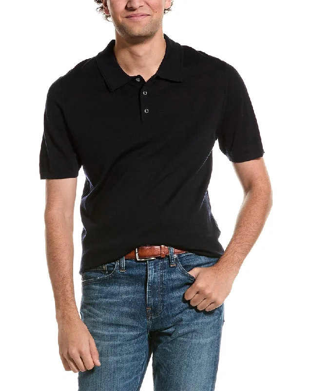 Reiss Blair Merino Wool Polo Shirt