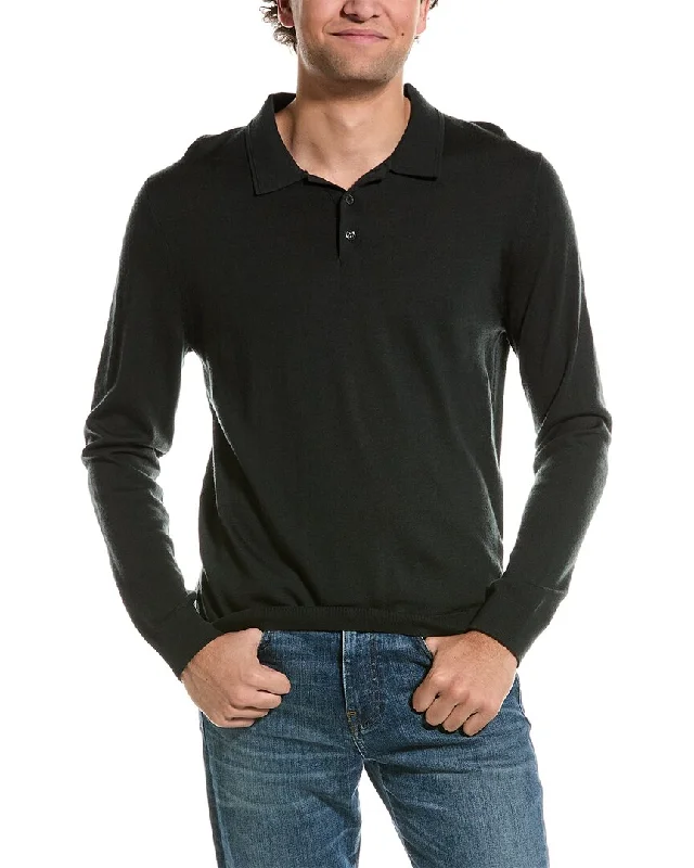 Reiss Trafford Merino Wool Polo Shirt