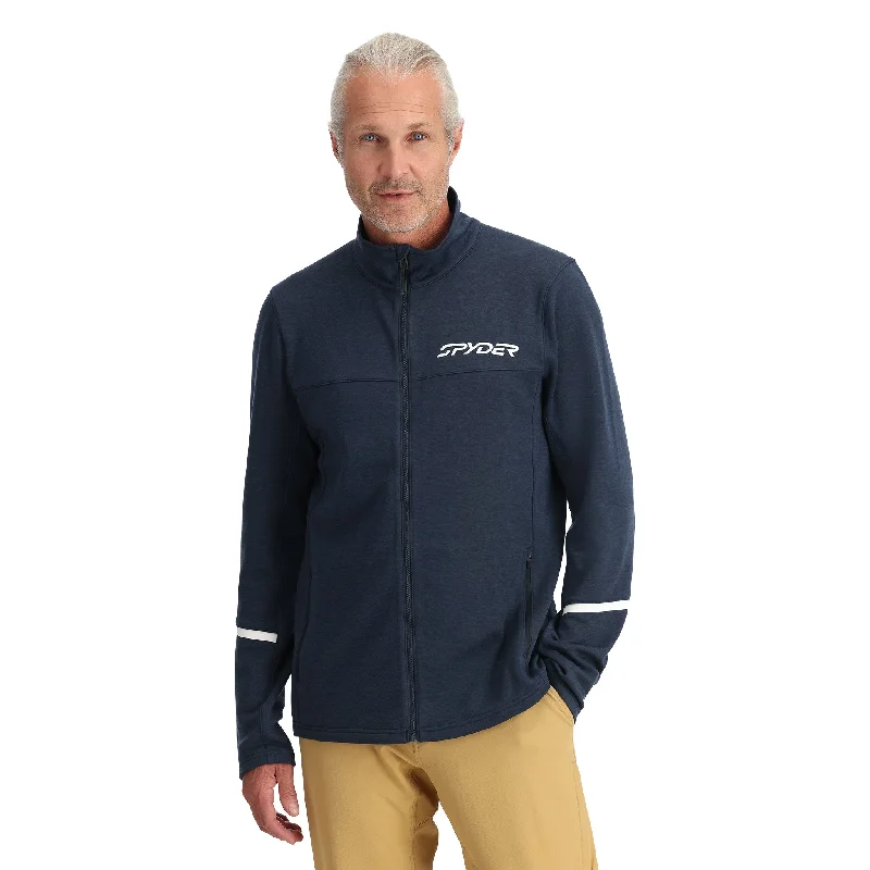 Mens Speed Fleece Full Zip - True Navy