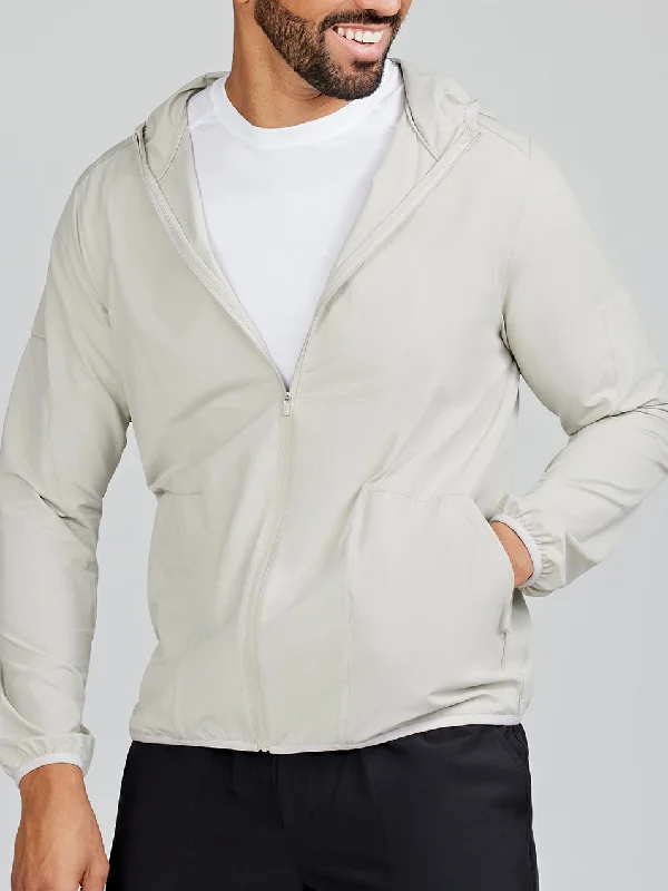 Swift Lightweight Hooded Windbreaker Jacket