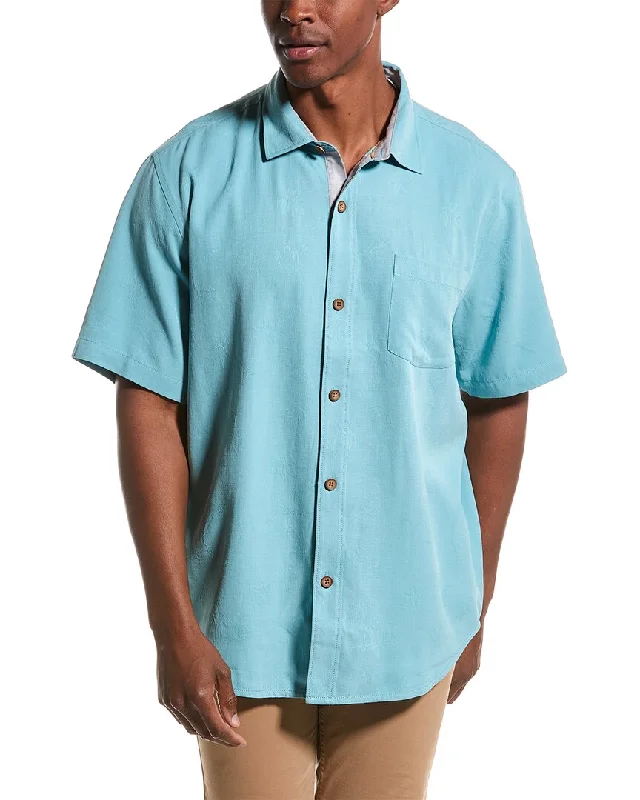 Tommy Bahama Natural Born Griller Silk Shirt