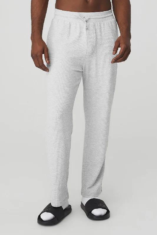 Micro Waffle Fast Break Sweatpant - Athletic Heather Grey