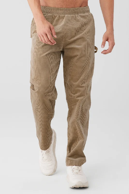 Corduroy District Sweatpant - Gravel