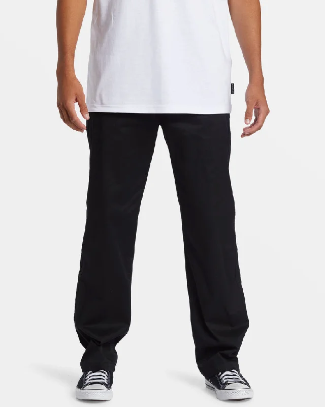 Quiksilver Everyday Union Chino Pants - BLACK