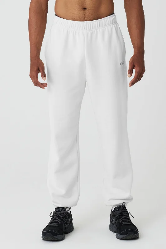 Accolade Sweatpant - White